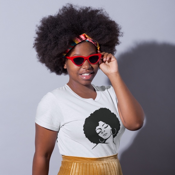 Addict Apparel Tops Afro Natural Hair Tshirt Poshmark